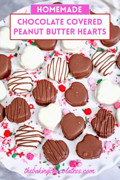 Chocolate Peanut Butter Hearts