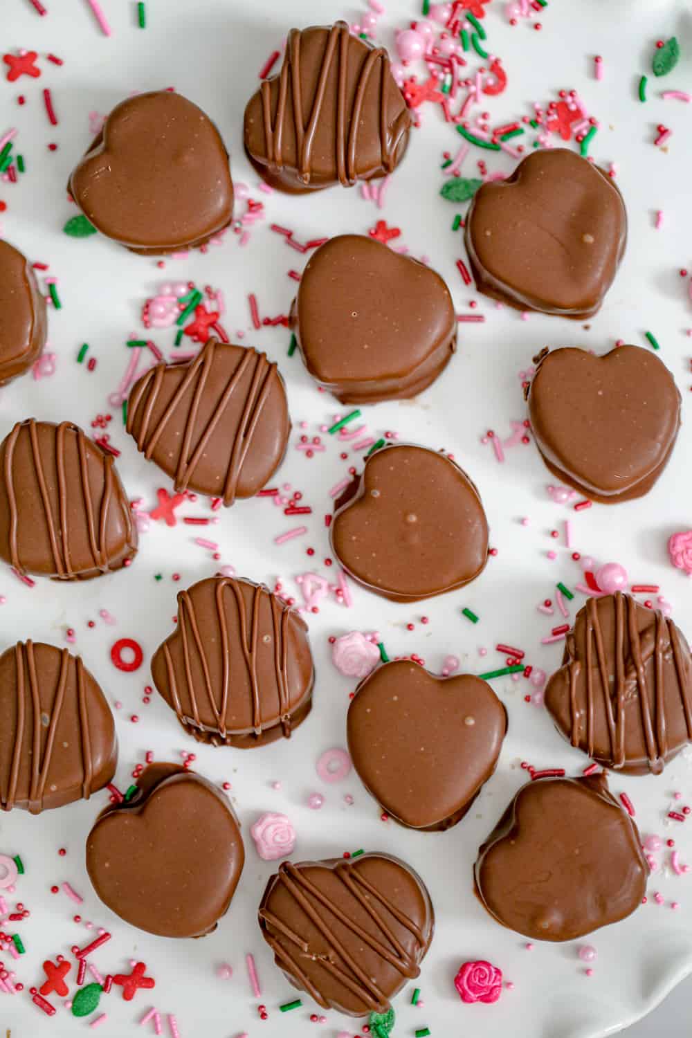 valentine peanut butter hearts