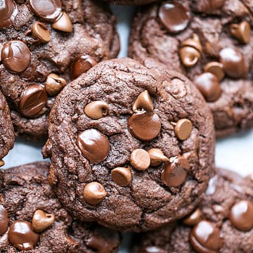 'Thick 'n Fudgy' Chocolate Explosion Cookies