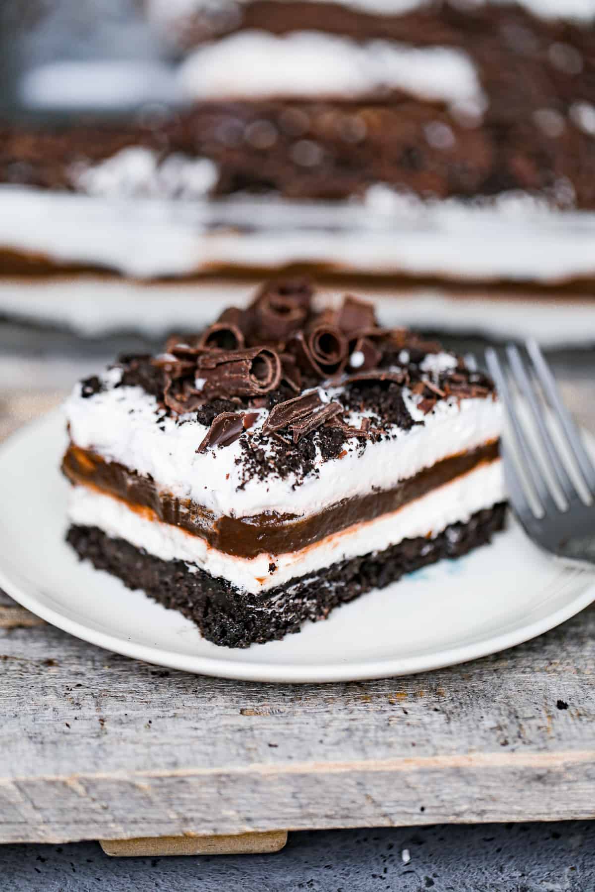 chocolate lasagna recipe layered dessert