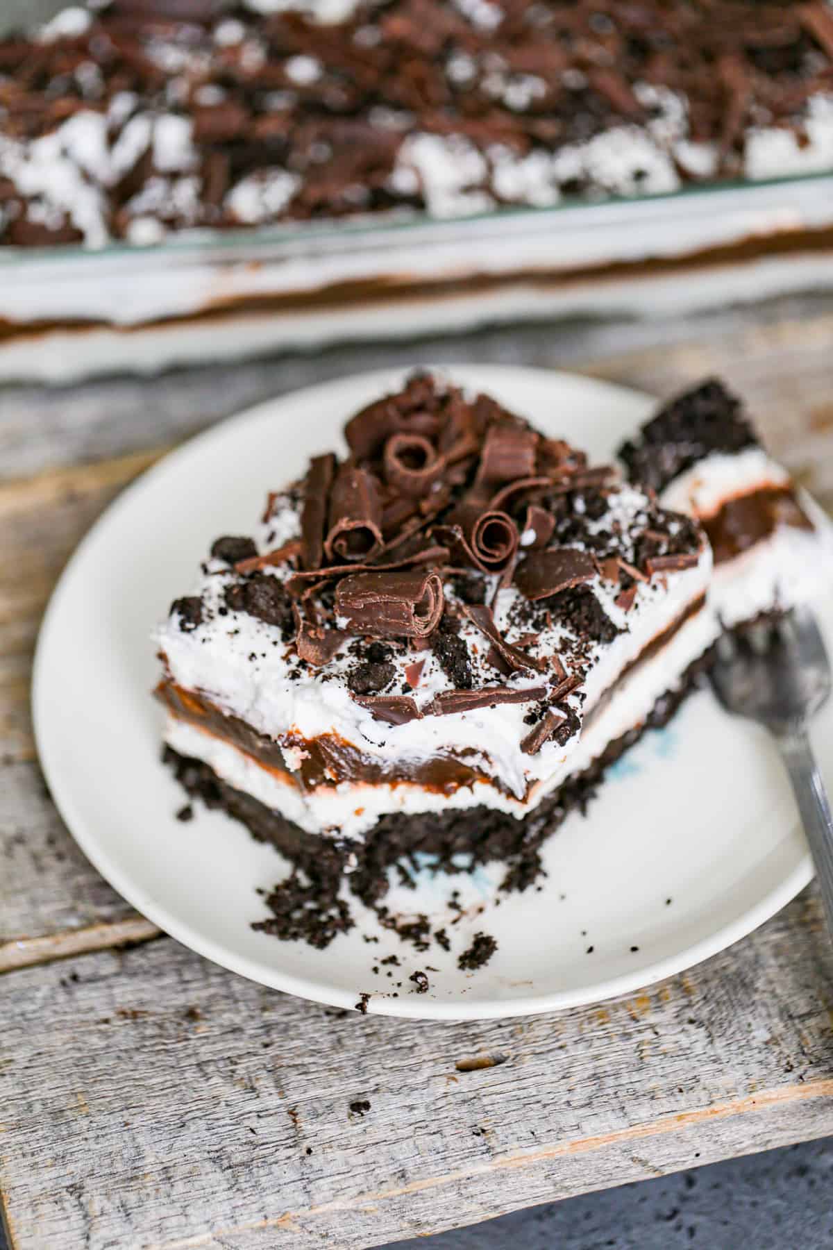 chocolate lasagna recipe layered dessert