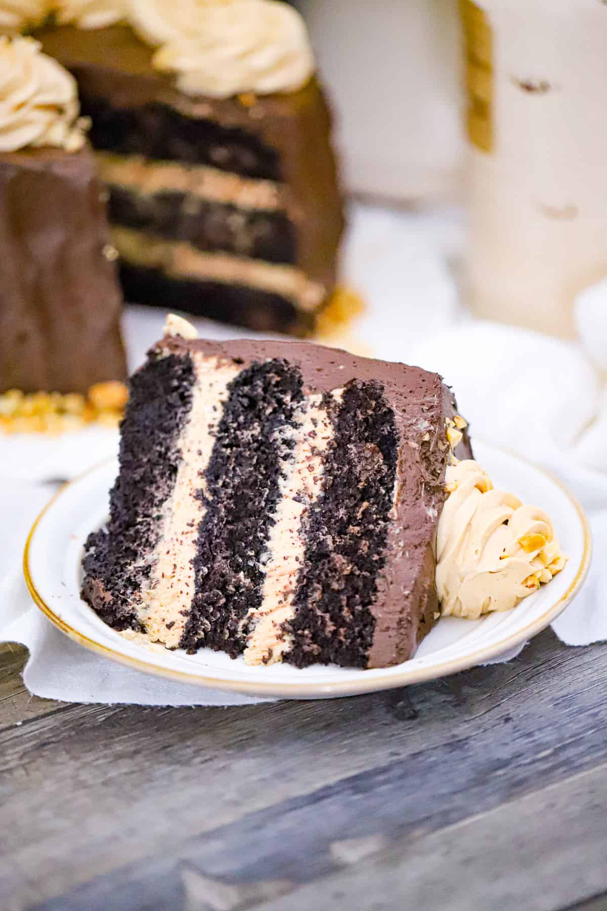 Chocolate Peanut Butter Cake