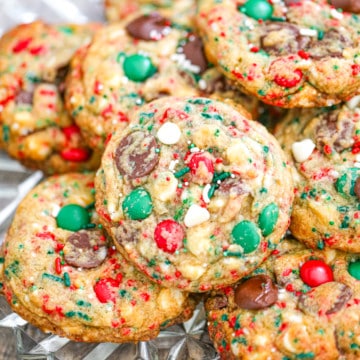 Christmas Chocolate Chip Cookies
