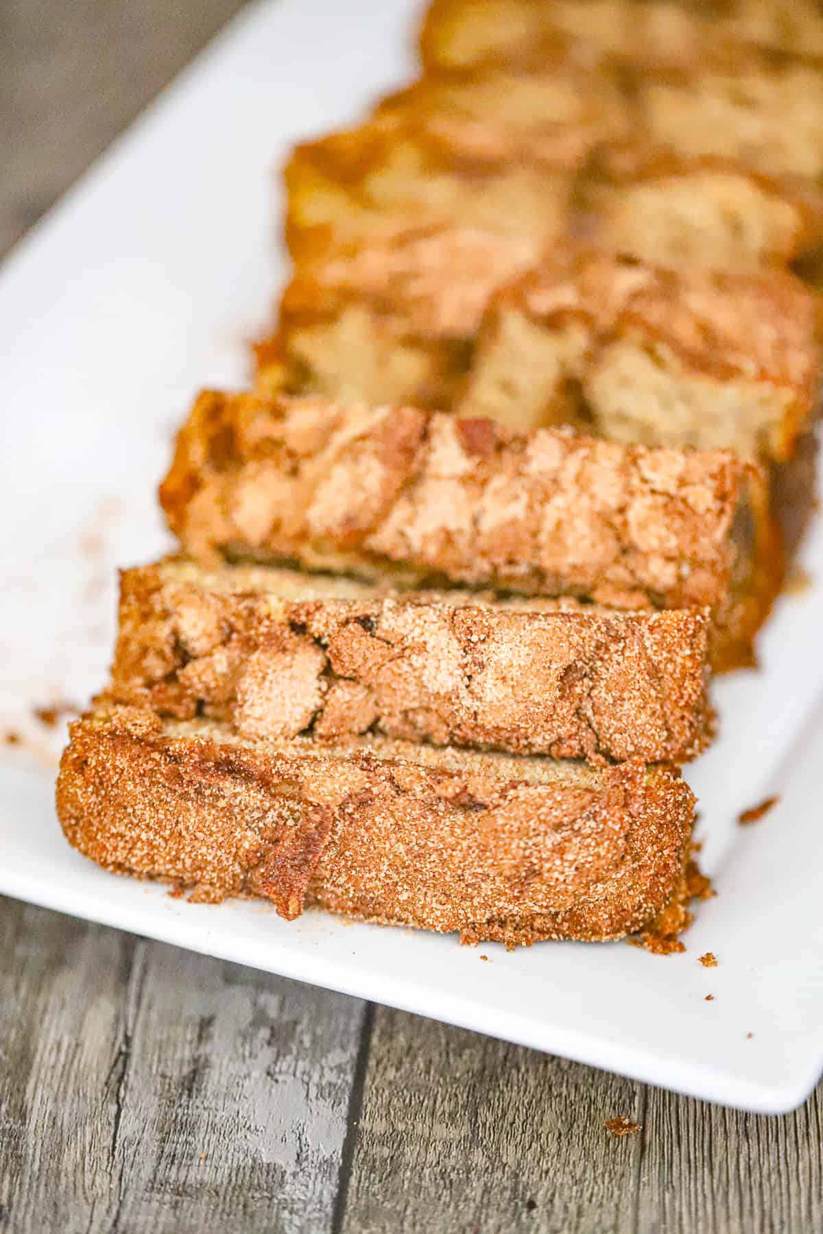 Cinnamon Crunch Banana Bread