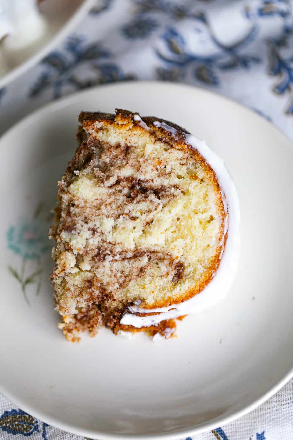 Cinnamon Swirl Pound Cake