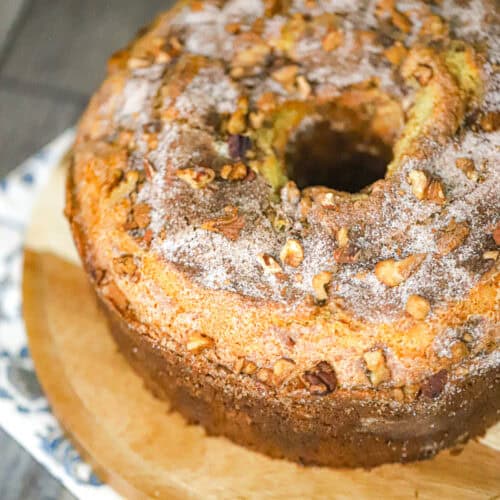 Cinnamon Walnut Coffee Cake