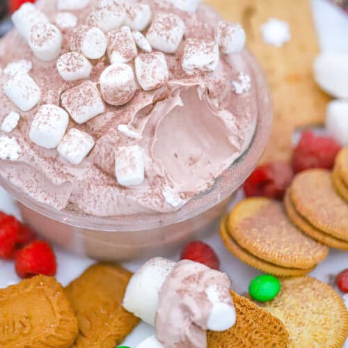 Light & Fluffy Hot Cocoa Dip