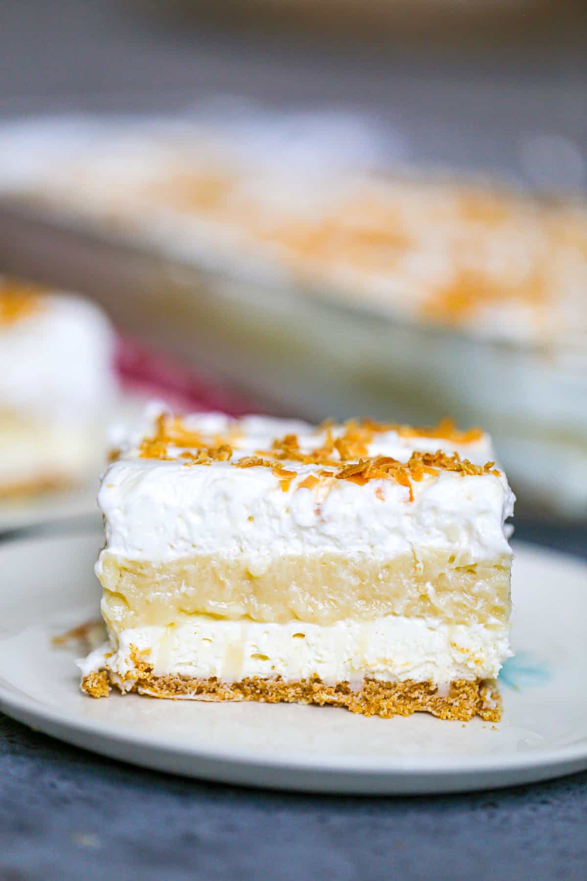 homemade easy coconut cream pudding dessert recipe