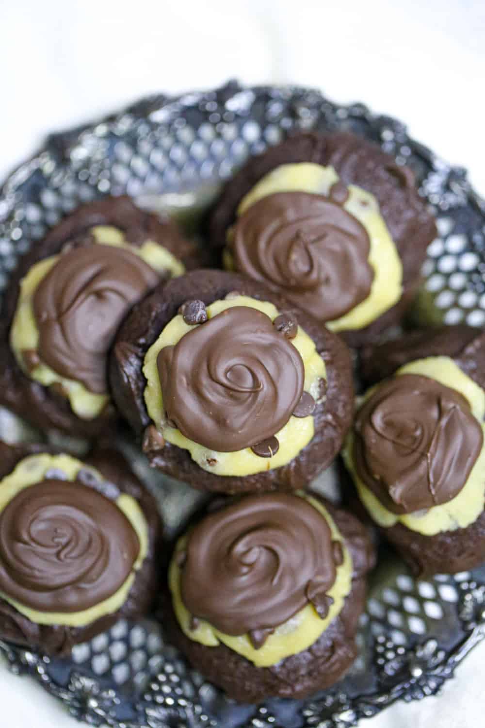 Cookie Dough Brownie Cookies