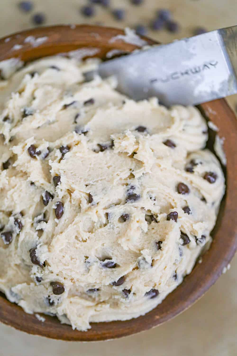 The Best Cookie Dough Frosting
