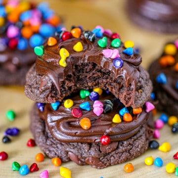 Easy Cosmic Chocolate Cookies