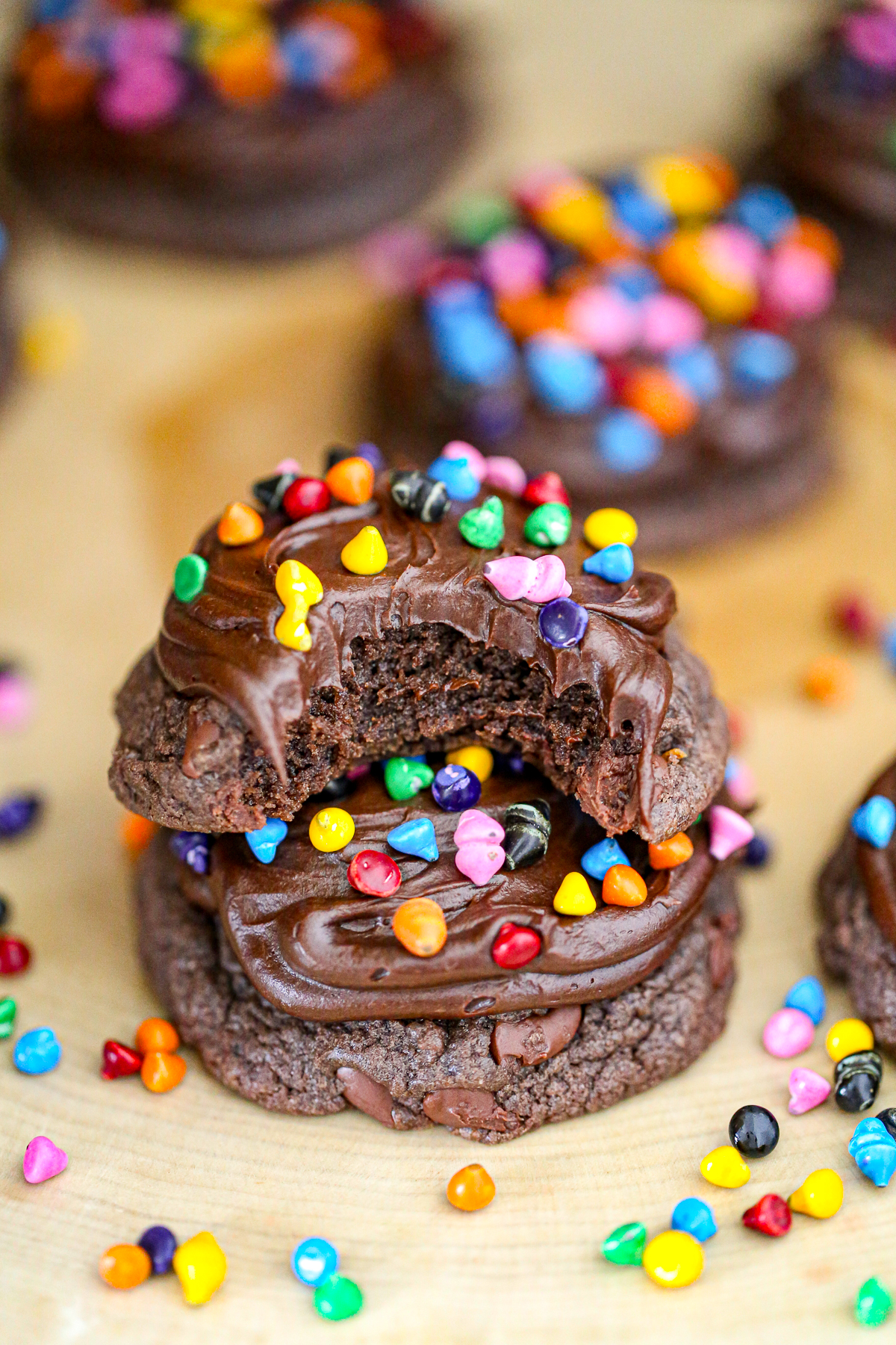 easy cake mix cosmic chocolate cookies recipe 