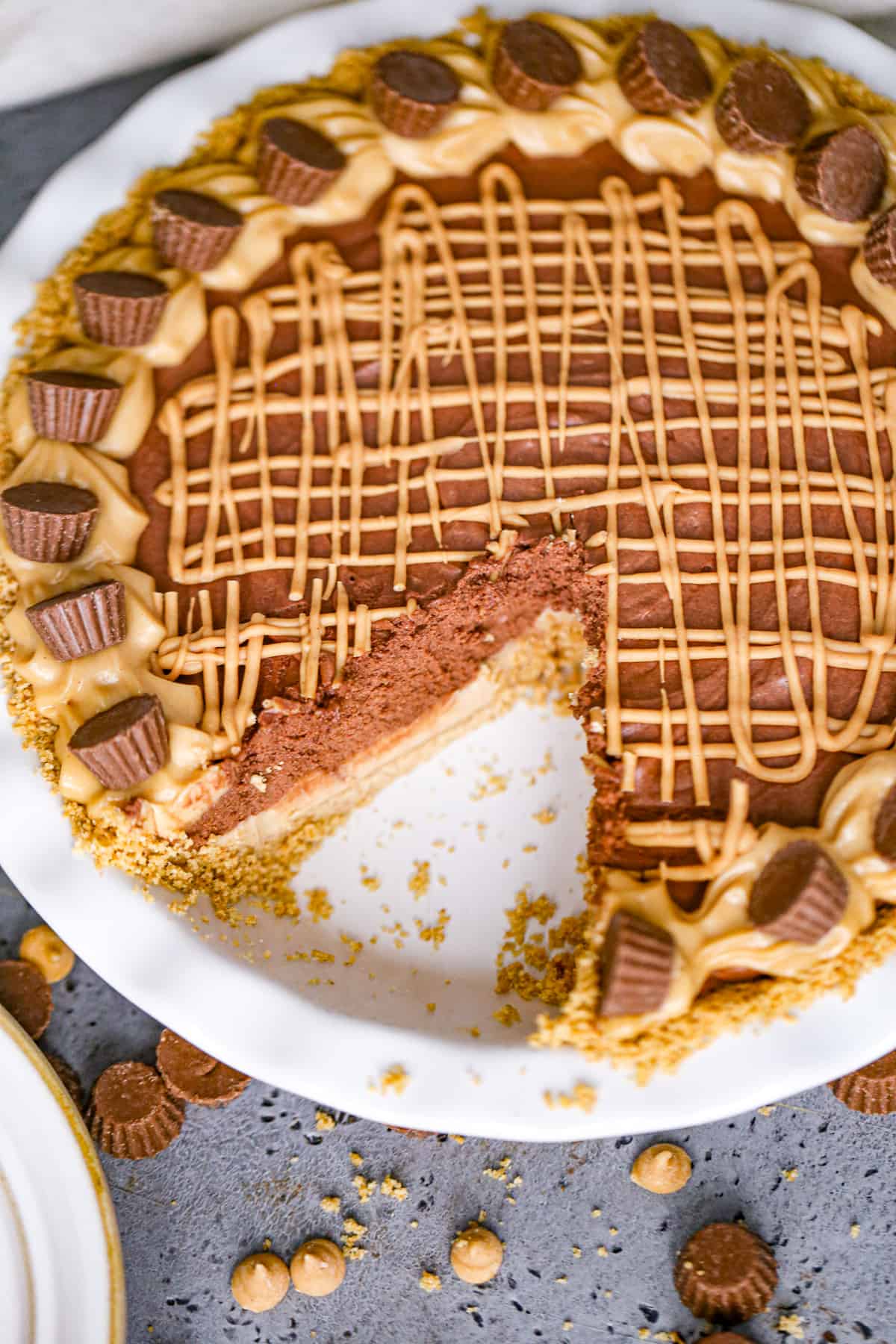 &nbsp;Costco's Copycat Peanut Butter Chocolate Pie