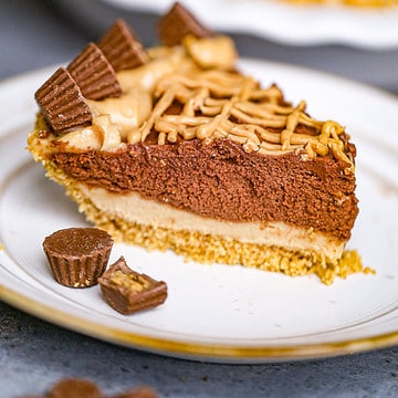 Decadent Peanut Butter Chocolate Pie - Costco CopyCat Recipe