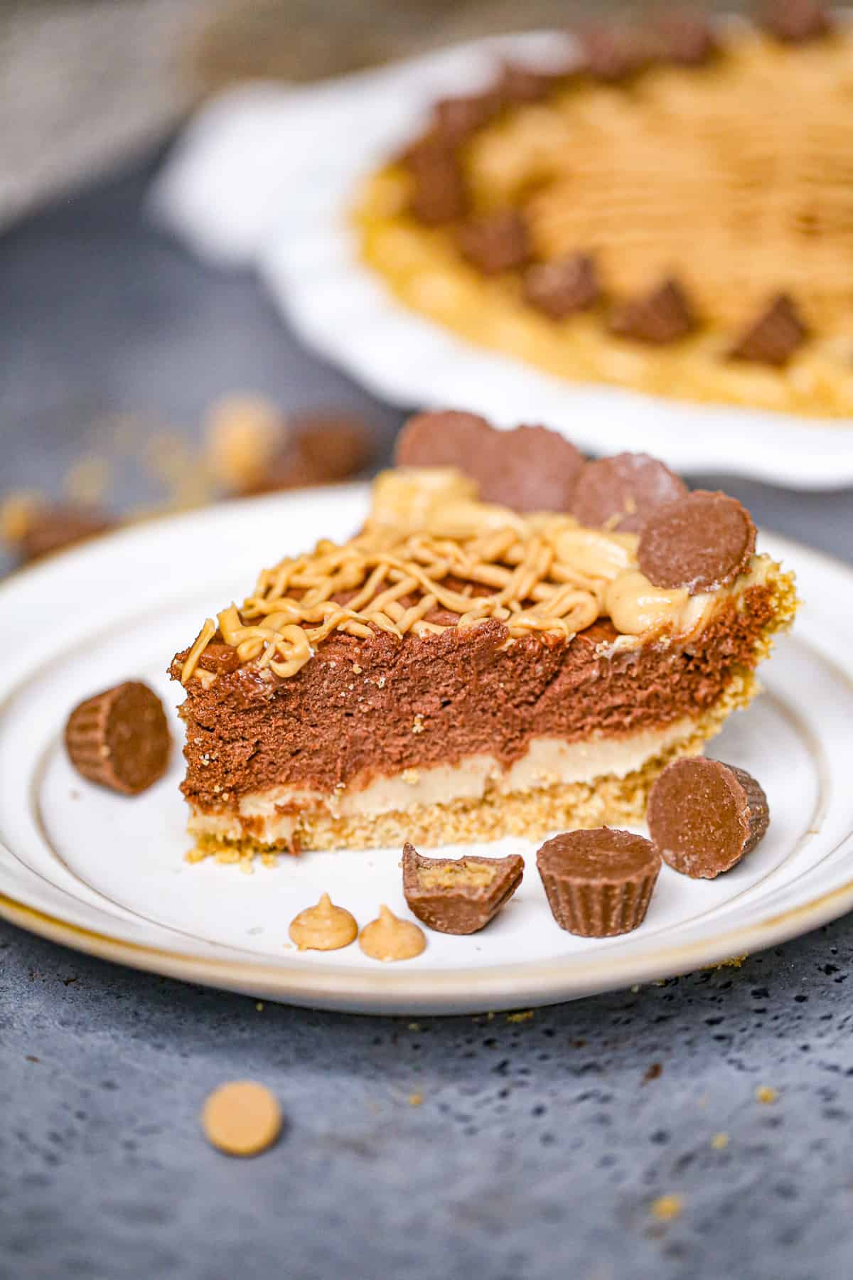 &nbsp;Costco's Copycat Peanut Butter Chocolate Pie