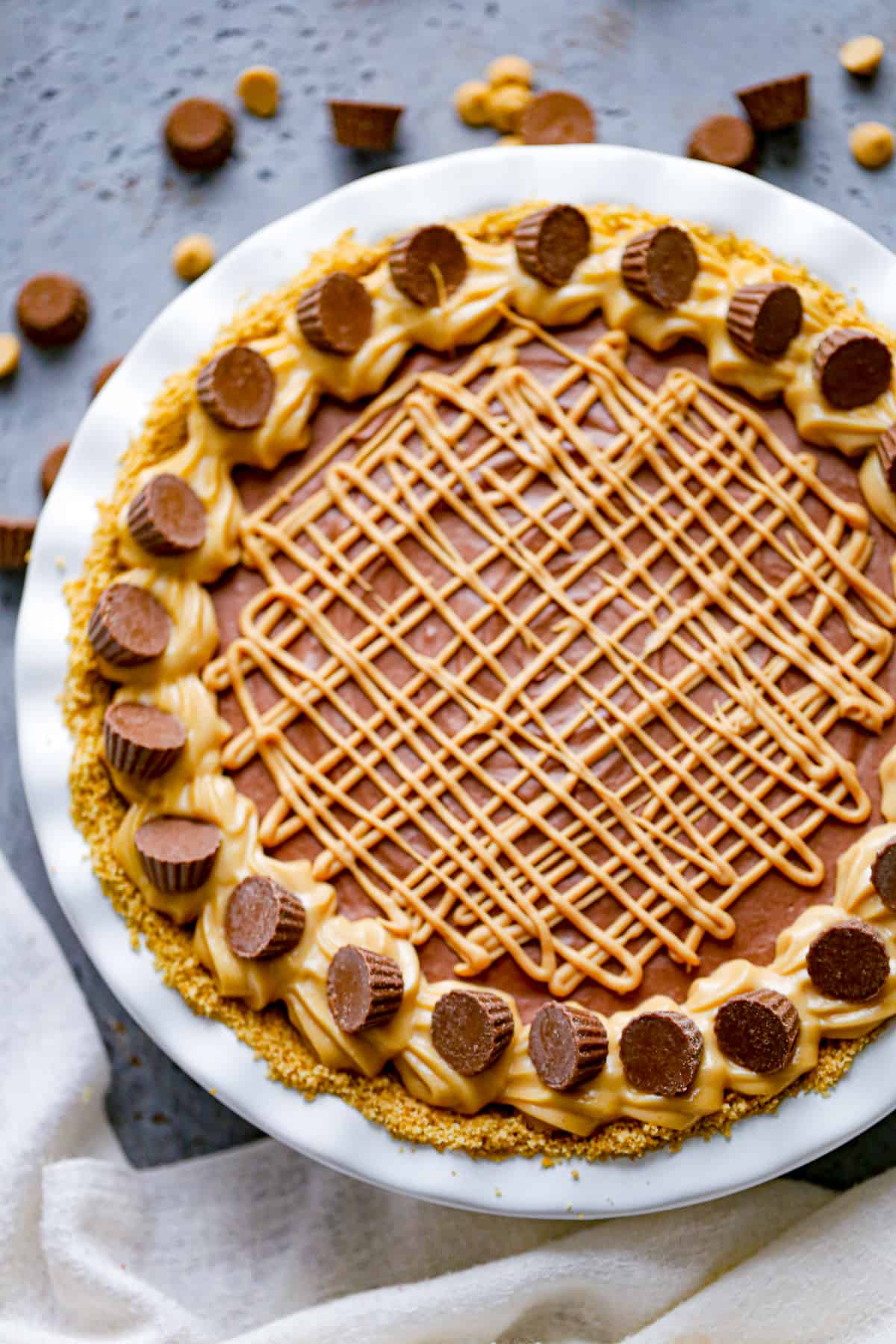 &nbsp;Costco's Copycat Peanut Butter Chocolate Pie