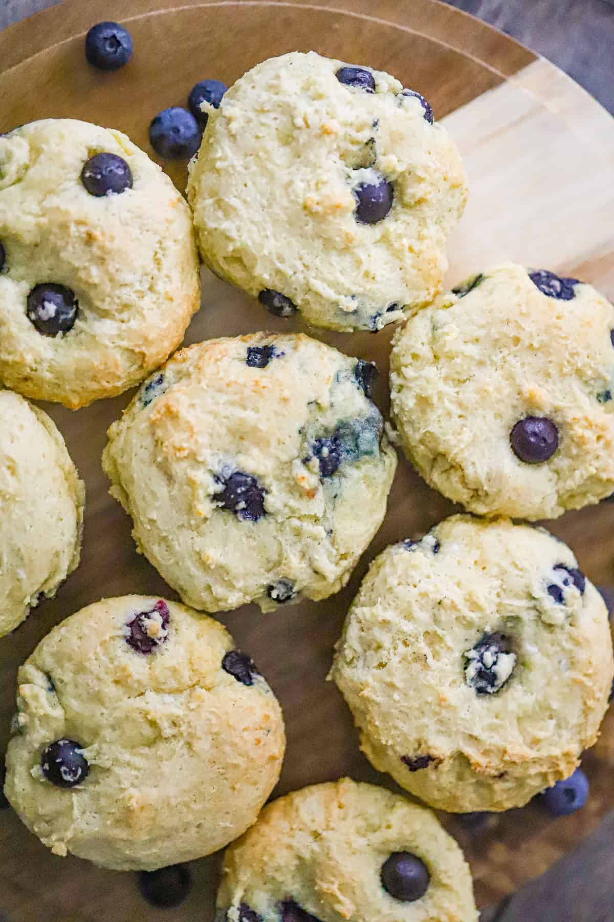 Blueberry Cottage Cheese Muffins