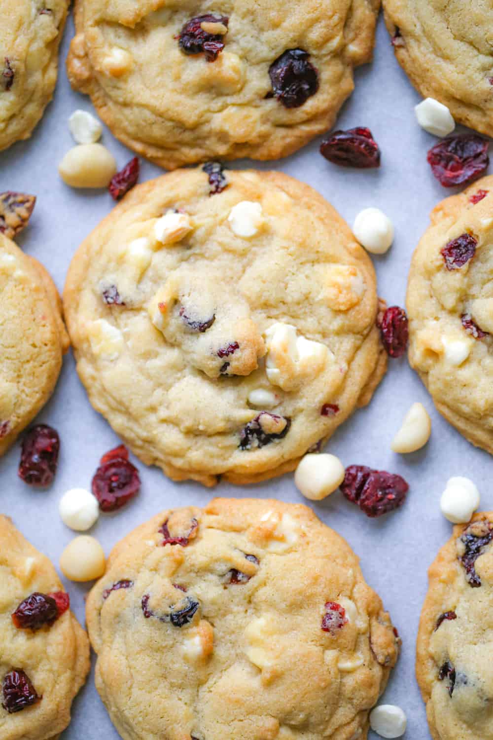 White Chocolate Cranberry Cookies