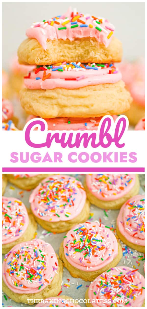 Crumbl Sugar Cookies Recipe