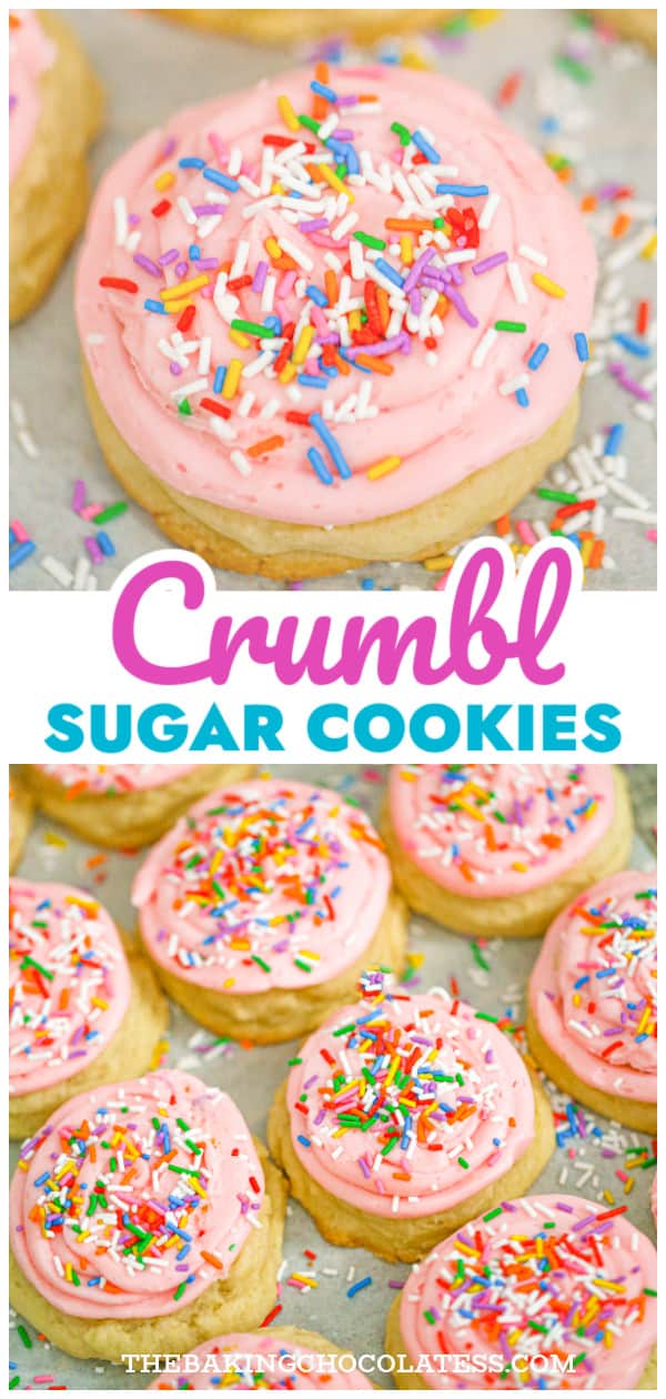 Crumbl Sugar Cookies Recipe