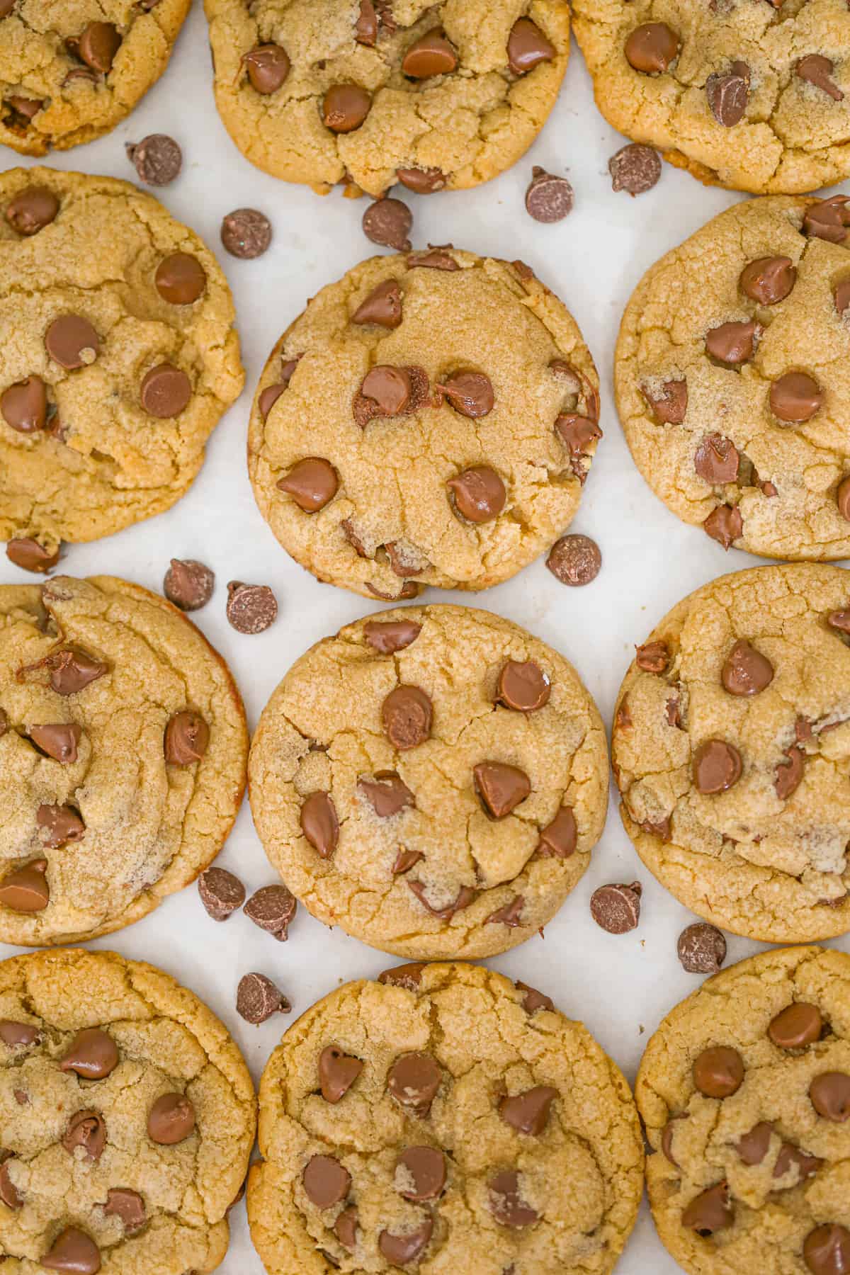 CopyCat Crumbl Chocolate Chip Cookies Recipe