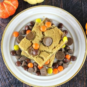 Sheet Pan Perfect Peanut Butter Cup Cookie Bars