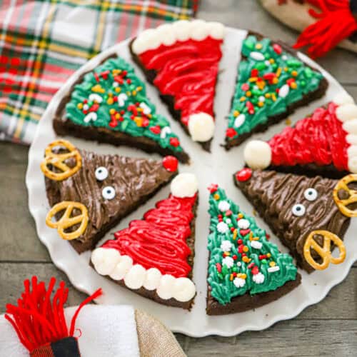 Cute Christmas Brownies