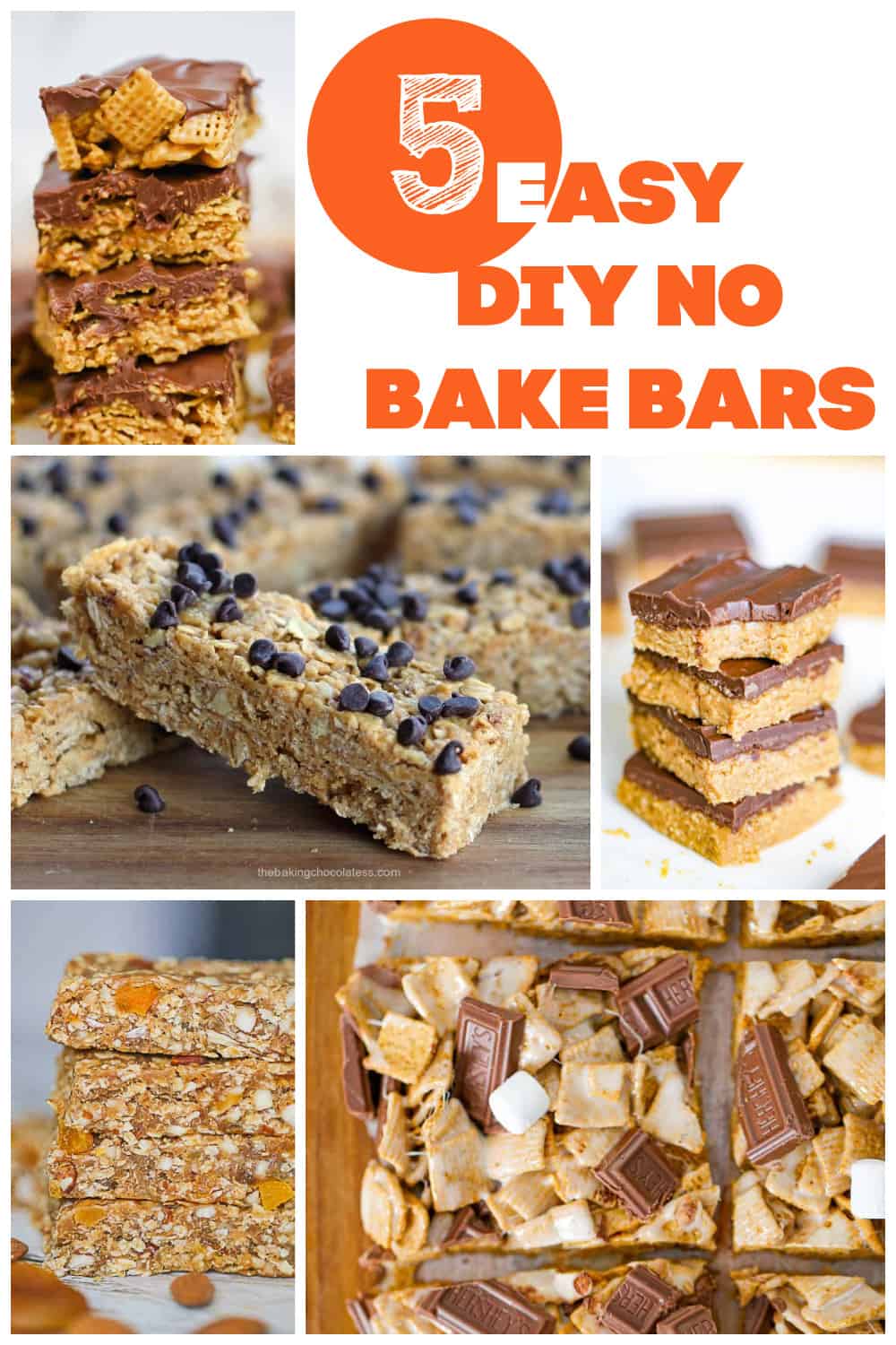 EASY DIY NO BAKE BARS