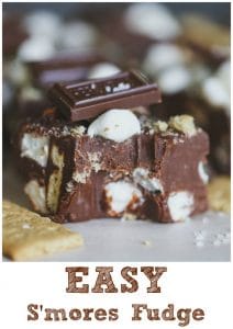 Easy S'mores Fudge