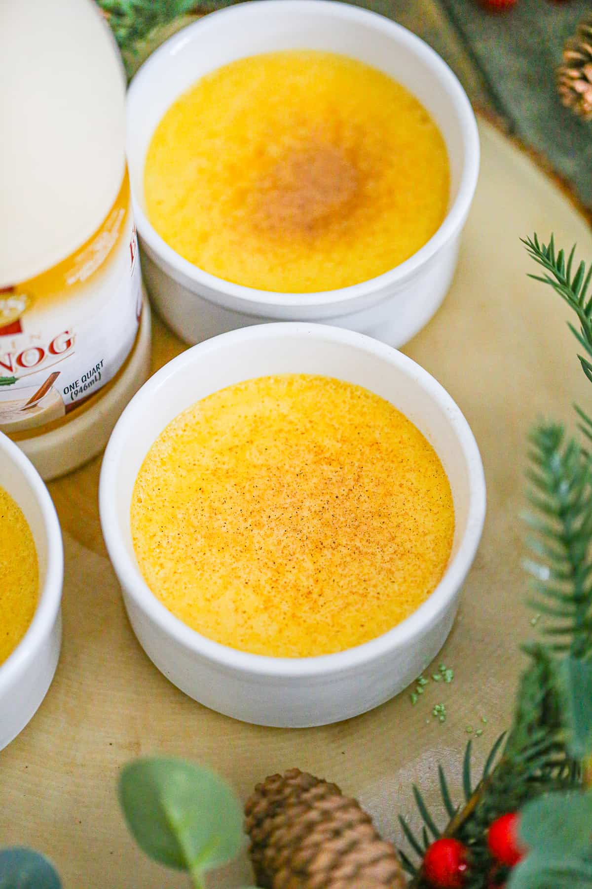 Best Eggnog Custard
