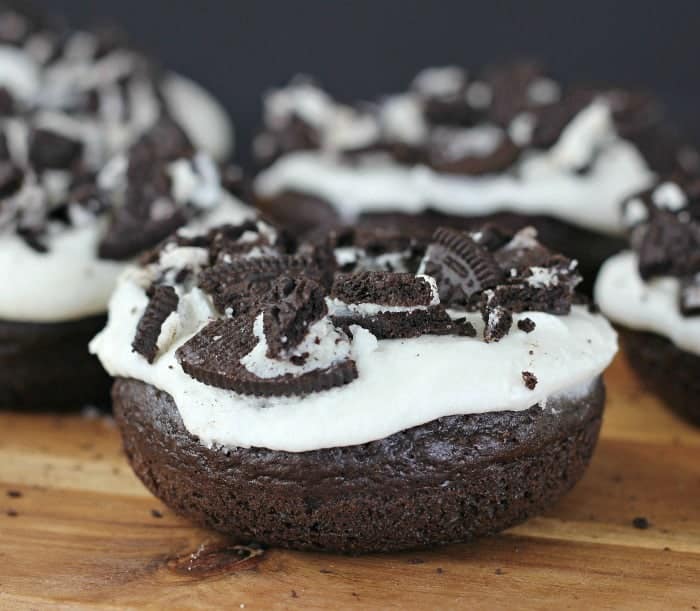 oreo chocolate donuts