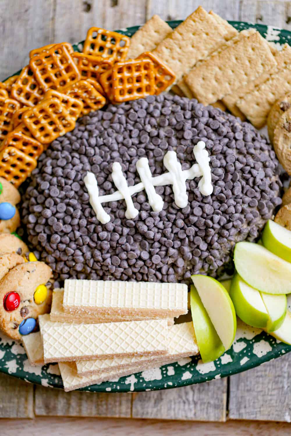 Oreos Cookies & Cream Football Dip