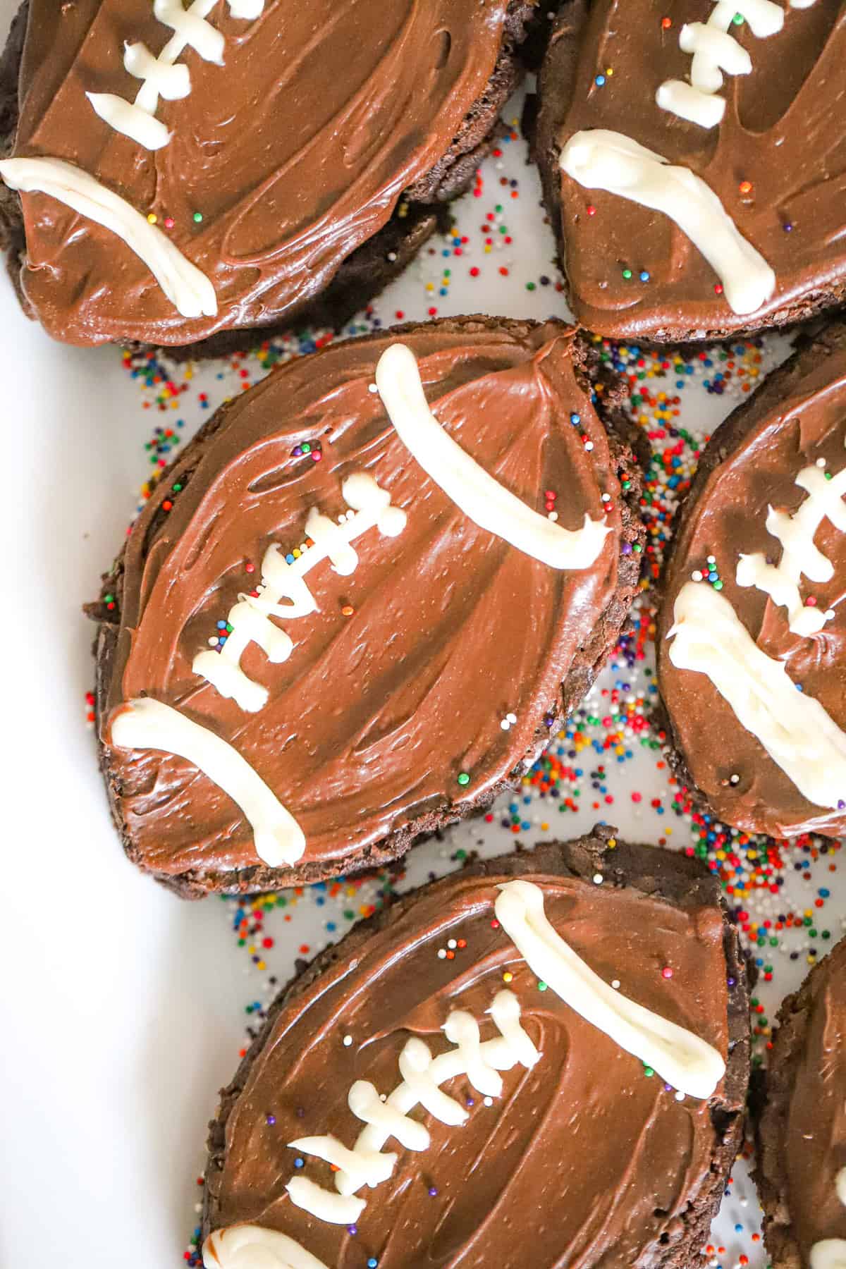 football brownies recipe ingredients