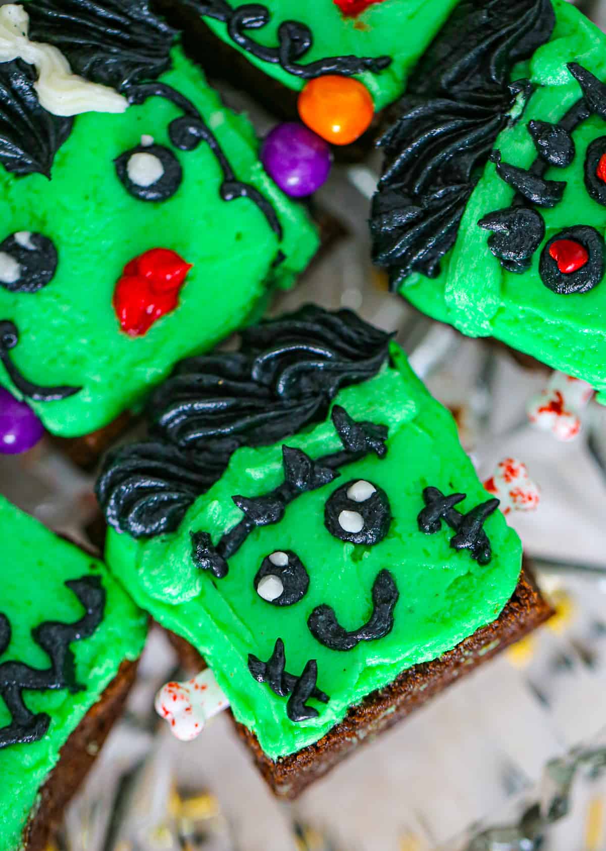 Frankenstein & Bride Brownies