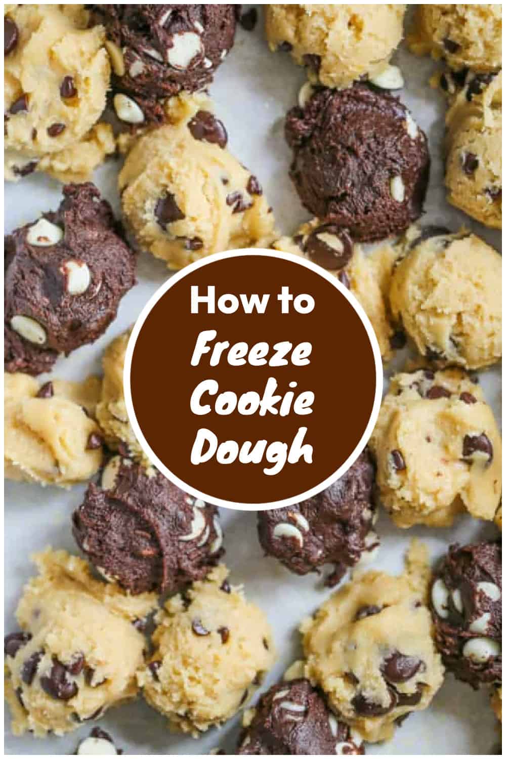 how to freeze cookie dough