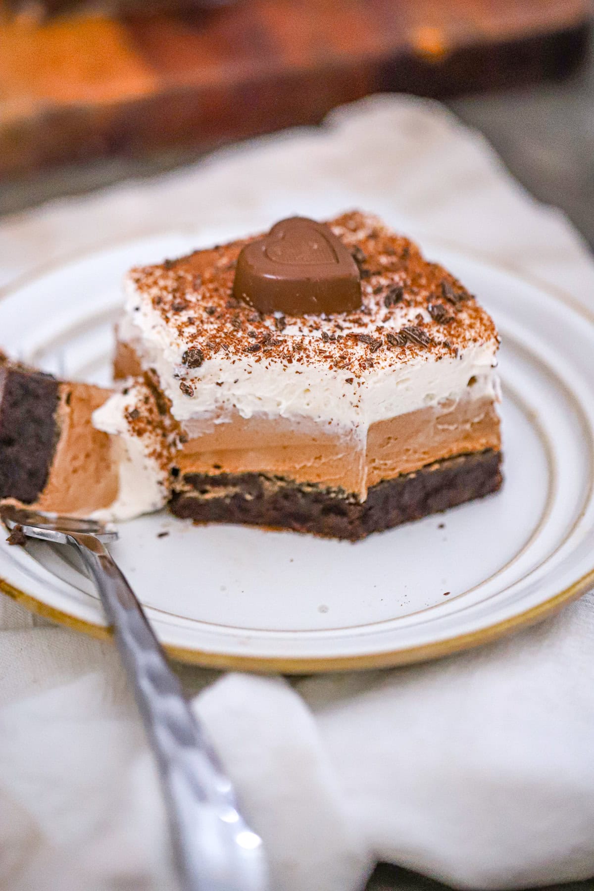 French Silk Pie Brownies