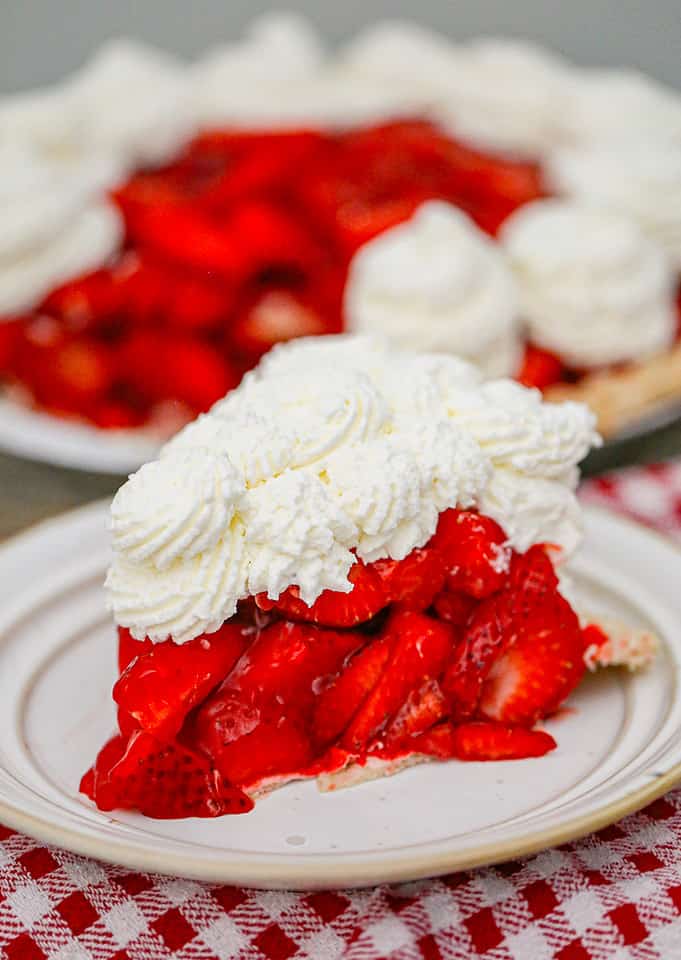 Classic Copycat Shoney’s Strawberry Pie