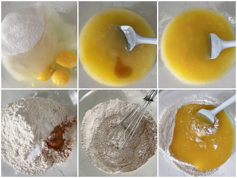 German Spiced Apple Cake recipe cream cheese frosting