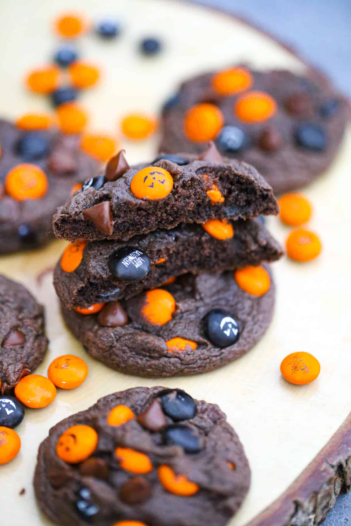 Halloween Cake Mix Cookies
