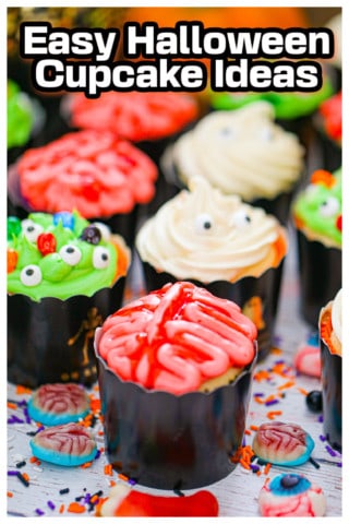 3 Easy Halloween Cupcake Ideas