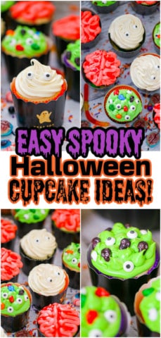 3 Easy Halloween Cupcake Ideas