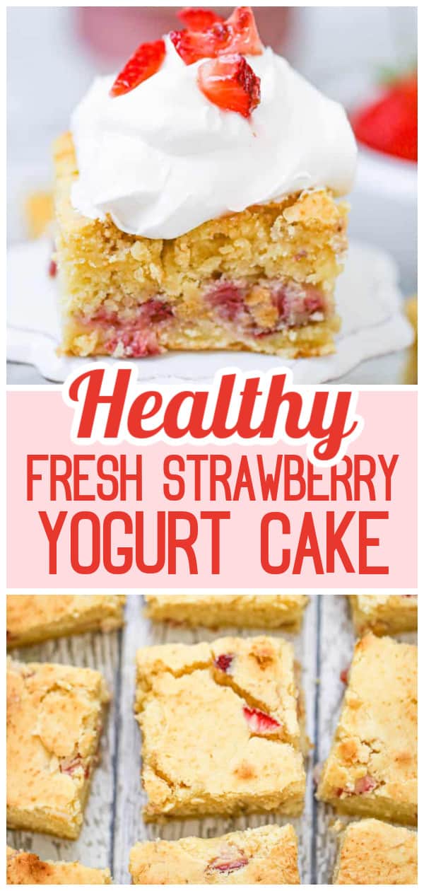 Strawberry Yogurt Cake