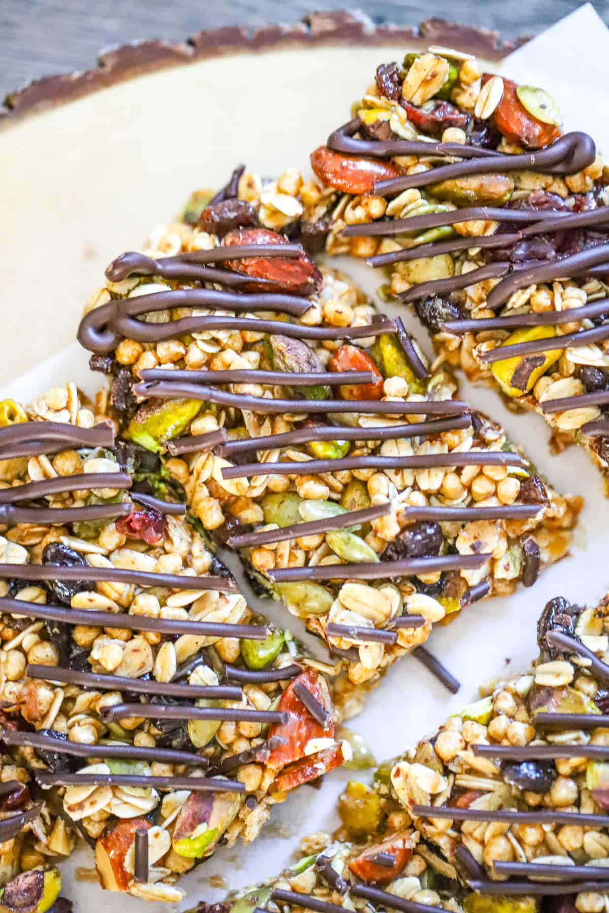 Super Healthy Nut & Fruit Granola Bars