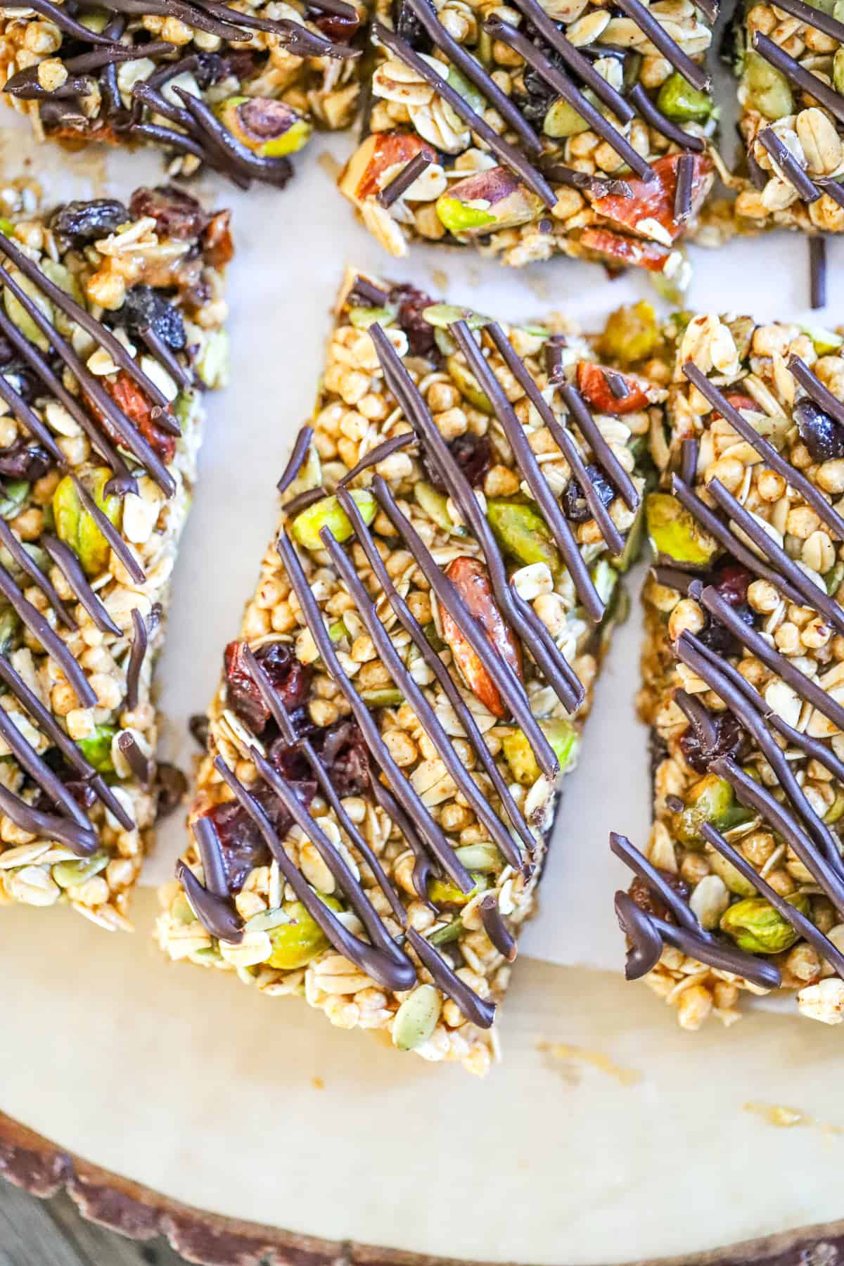 Healthy Nut & Fruit Granola Bars