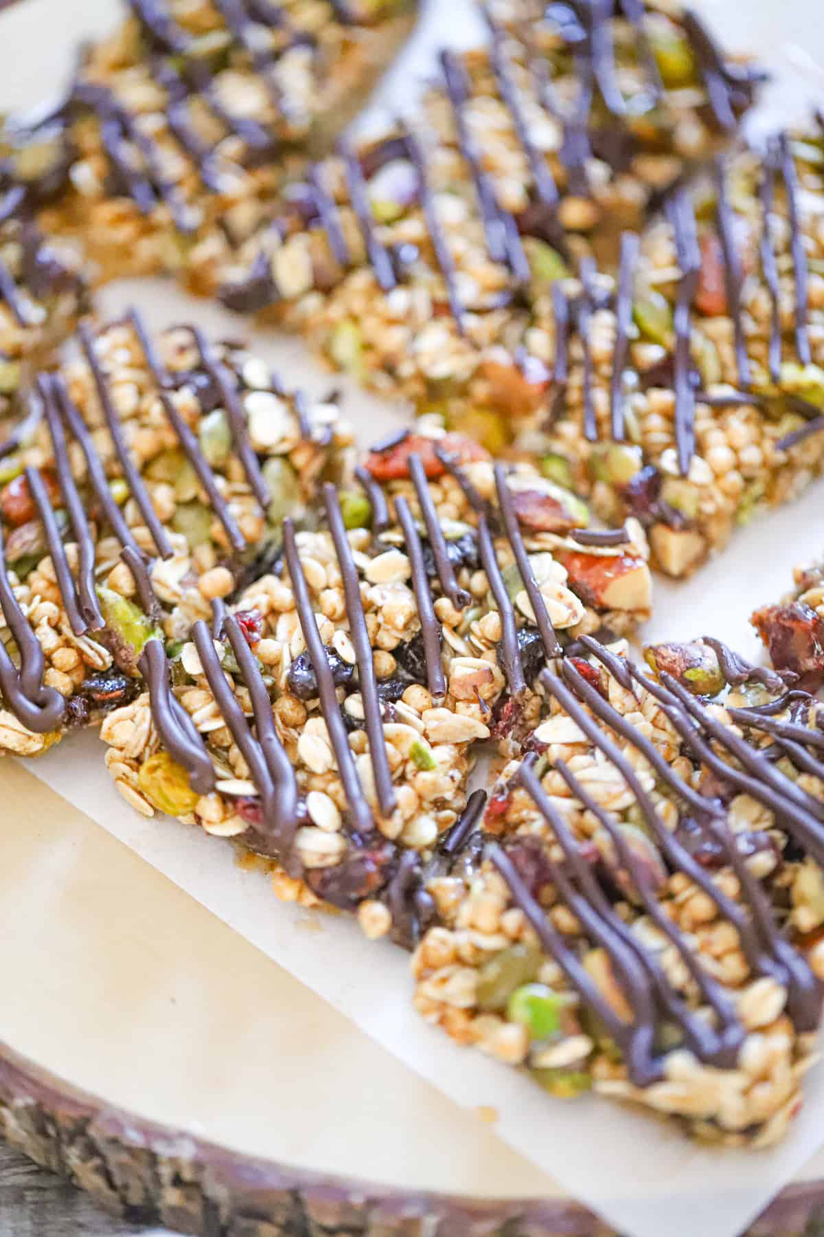 Healthy Nut & Fruit Granola Bars