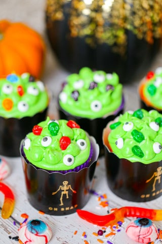 3 Easy Halloween Cupcake Ideas