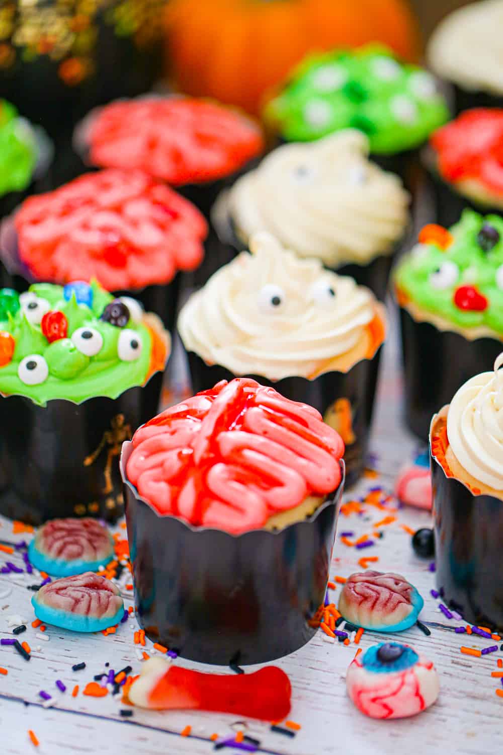 3 Easy Halloween Cupcake Ideas