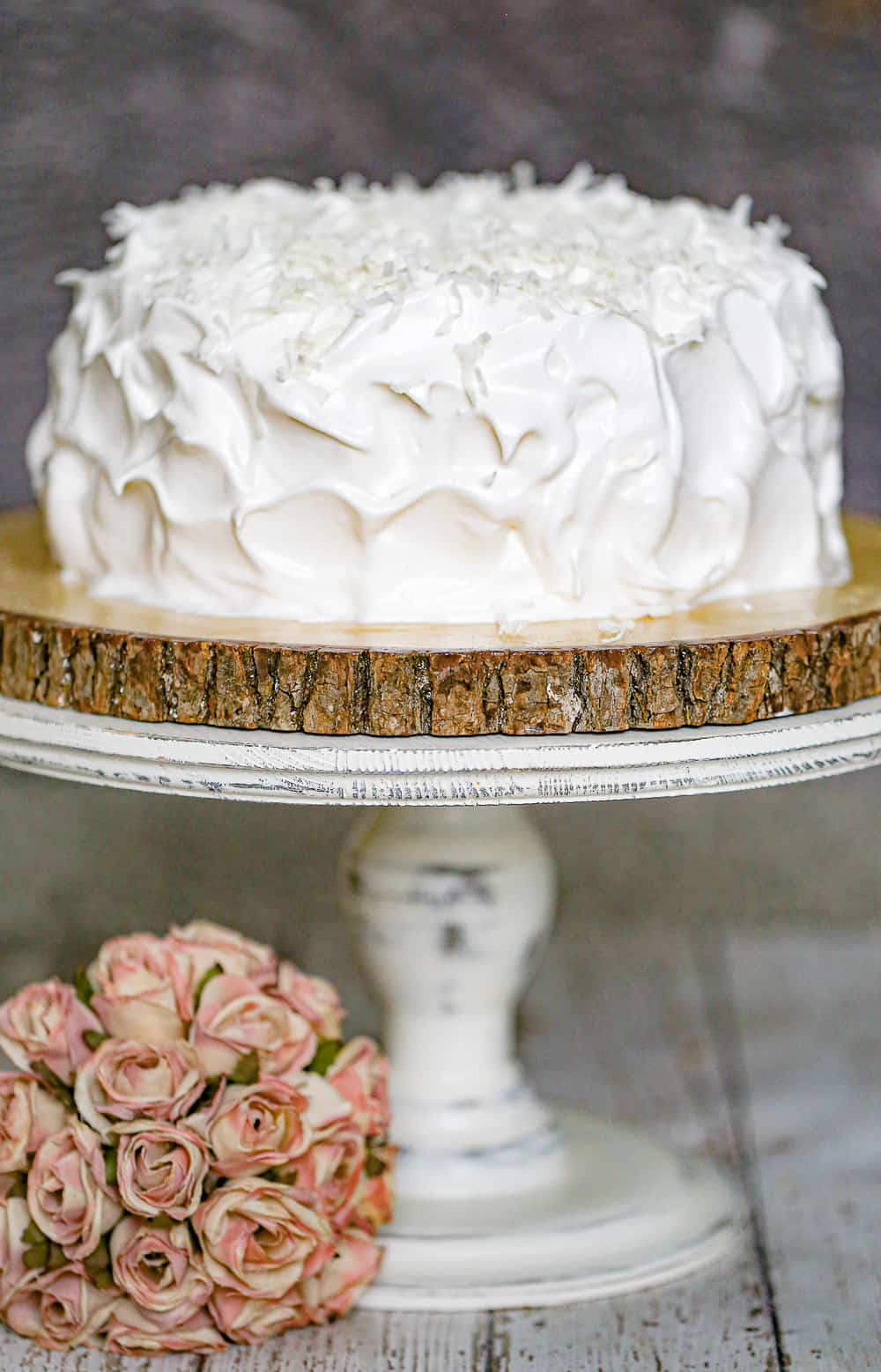coconut layer cake 7 MINUTE FROSTING