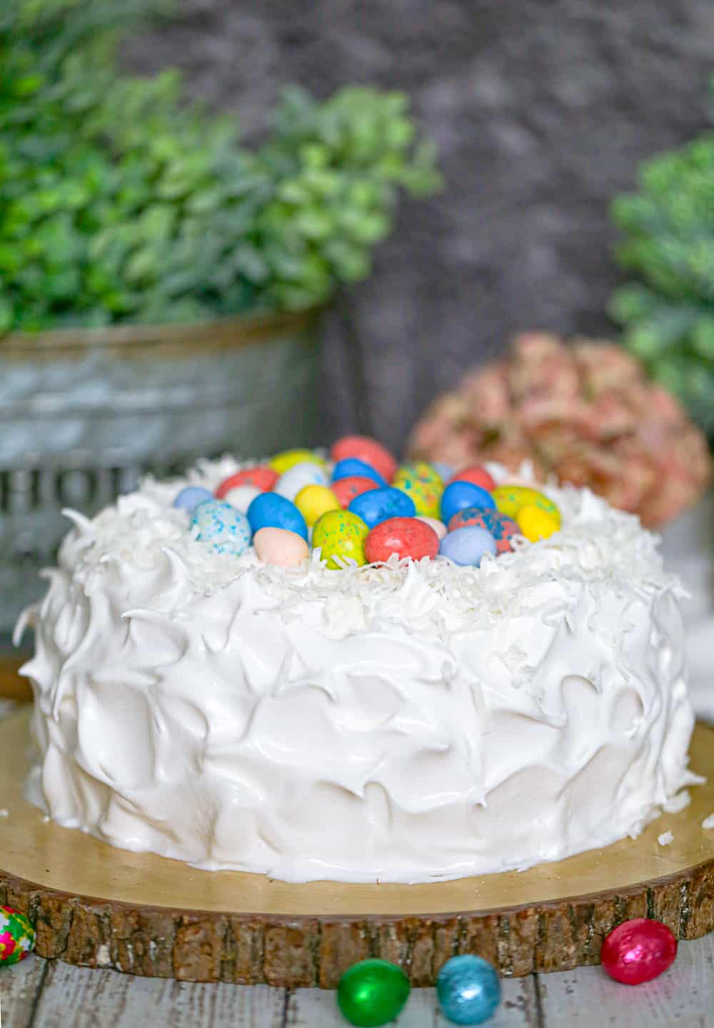 coconut layer cake 7 MINUTE FROSTING