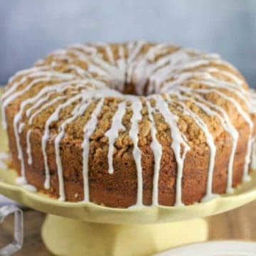 Streusel Coffee Cake Pound Cake